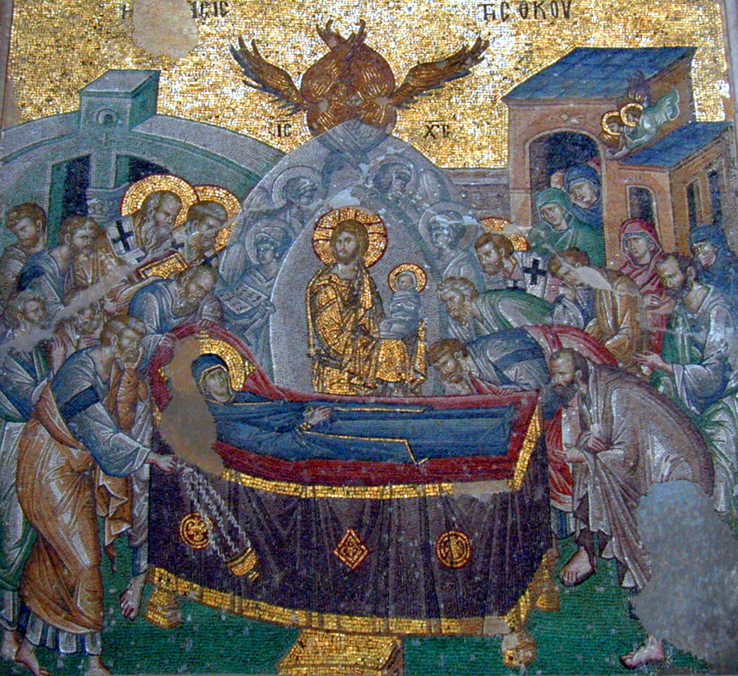 of virgin dormition The the